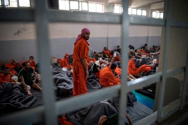 Kerusuhan Pecah di Penjara Ghouiran Suriah Yang Menampung Tahanan Islamic State 